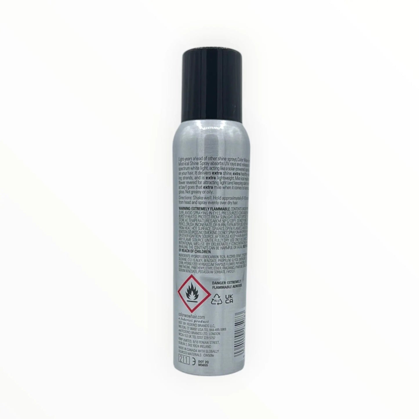 Extra Mystical Shine Spray for Hair - Brilliant Shine, Frizz Control, Lightweight Formula Jonathan Cole Beauty