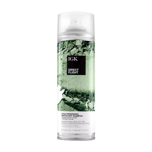 DIRECT FLIGHT Multi-Tasking Matcha Dry Shampoo | Light Cleanse + Style Preserving | Vegan + Cruelty Free | Jonathan Cole Beauty