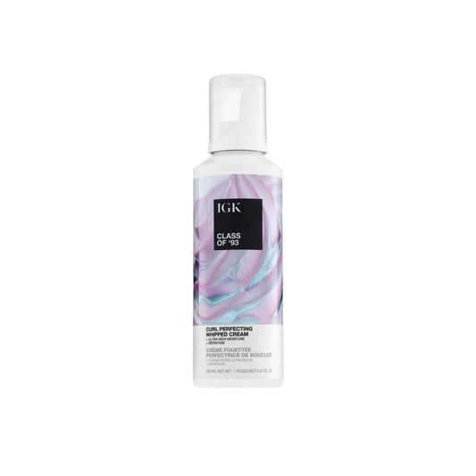 IGK CLASS OF '93 Whipped Curl Cream - Moisturizing Cream, perfect for hydrating and achieving frizz-free curls with ultra-rich butters and oils.