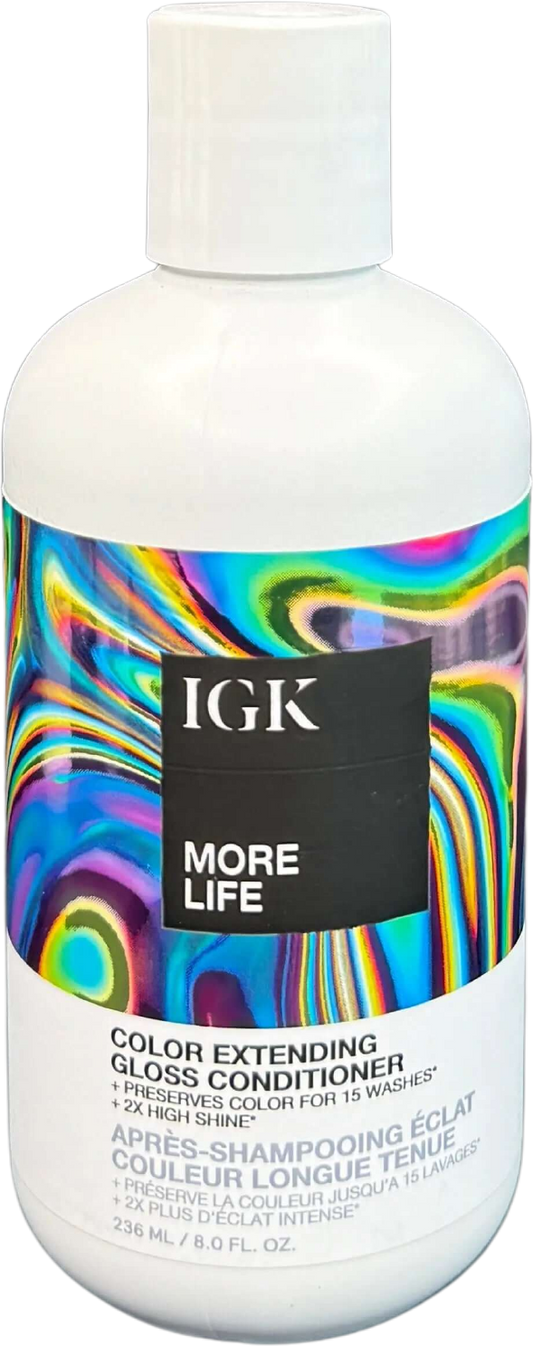 IGK MORE LIFE Color Extending Gloss Shampoo Jonathan Cole Beauty