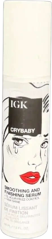 IGK Crybaby Anti-Frizz Smoothing Serum - Gentle Formula for Smooth Skin and Reduce Frizz Jonathan Cole Beauty